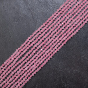 Piedra Natural Faceteada Quartzo Rosado DA-369