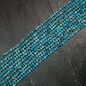 Piedra Natural Faceteada Quartzo Azul Turquesa DA-435