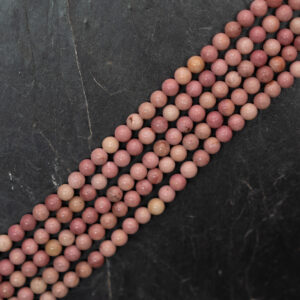 Piedra Natural Rodocrocita Piedra Natural Redonda 6mm