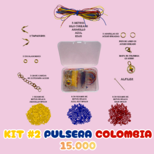 Kit Basico Pulsera Colombia 2 Bisuteria