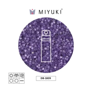 Miyuki Delica Lilac Satin DB1809