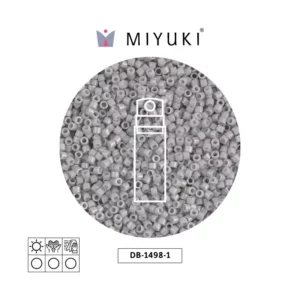 Miyuki DelicaOpaque Ligth Smoke DB1498
