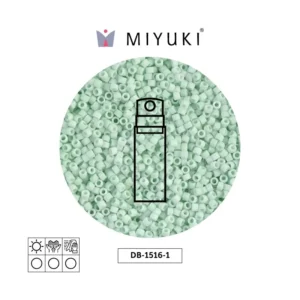 Miyuki Delica Matte Opaque Light Mint DB1516