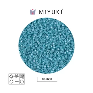 Miyuki DelicaOpaque Turquoise Green Luster  DB0217
