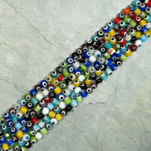 Piedra Ojo Turco Vidrio 6 mm Tutty Ojo Turco Vidrio 6 mm Tutty