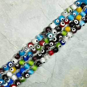 Piedra Ojo Turco Vidrio 8 mm Tutty Ojo Turco Vidrio 8 mm Tutty