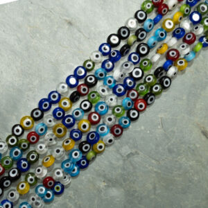 Piedra Ojo Turco Plano Vidrio 6 mm Tutty Ojo Turco Plano Vidrio 6 mm Tutty