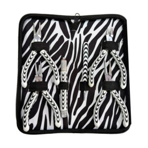 Set Herramienta Profesional Acero Zebra * 6 Unid Profesional Bisuteria