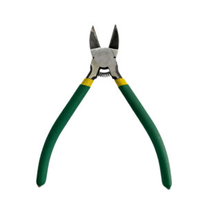 Pinza Acerada Corta Frio Mango Gris Pinza Acero Corta Frio Para Alambrismo y Bisuteria