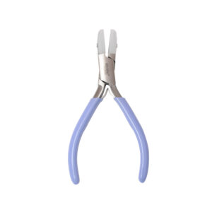 Pinza Punta Siliconada Acero Inoxidable *1Unid Profesional Bisuteria