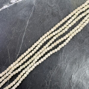 Piedra Natural Agata Beige Piedra Natural Redonda 4 mm