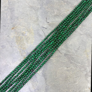 Piedra Natural Malaquita Verde Piedra Natural Redonda 4 mm