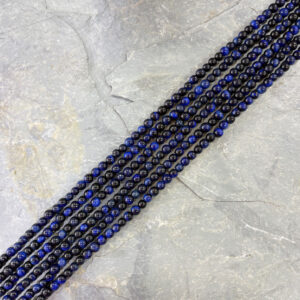 Piedra Natural Ojo De Tigre Azul Piedra Natural Redonda 4 mm
