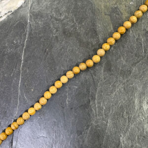 Piedra Natural Jaspe Madera Piedra Natural Redonda 6 mm