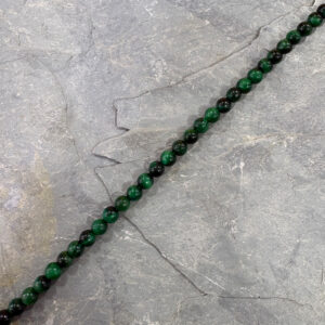Piedra Natural Ojo De Tigre Verde Piedra Natural Redonda 6 mm