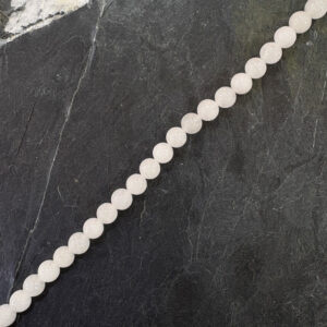 Piedra Natural Quartzo Blanco Piedra Natural Redonda 8 mm