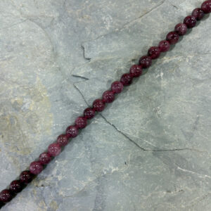 Piedra Natural Lepidolite Purpura Piedra Natural Redonda 8 mm