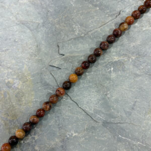 Piedra Natural Agata Brown Piedra Natural Redonda 8 mm