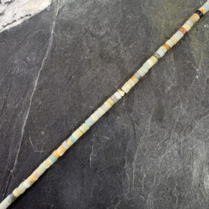 Piedra Natural Cilindro Amazonita Piedra Natural Cilindro 2 X 4 mm