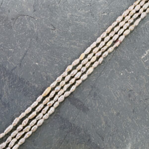 Perla de Rioo Cultivada Arroz Especial  3X4 mm  Ref.0.25