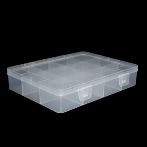 Caja Organizadora Plástico *12 separa 15X20 Cms