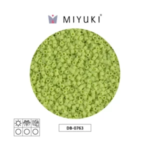 Miyuki Delica Verde Chartreuse Opaco Mate DB0763