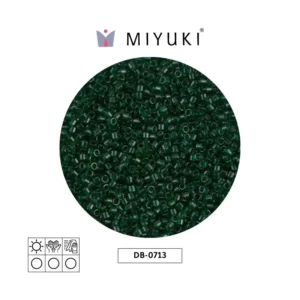 Miyuki Delica Transparen Dark Emerald DB0713
