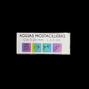 Aguja Mostacillera Corta Paño x3 Unid Aguja Mostacillera de Abrir