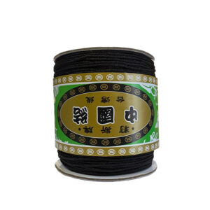 Hilo Coreano Negro Osc 1,5 mm Rollo de Hilo Coreano Aprox. *160 mts