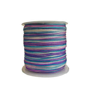 Hilo Coreano Matizado Tonos Rosa Azules Rollo de Hilo Coreano Aprox.*90 mts 0,8 mm