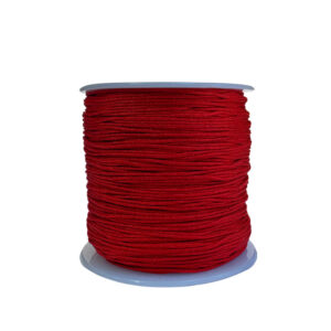 Hilo Coreano Rojo Sangre  0,8 mm Rollo de Hilo Coreano Aprox.*90 mts 0,8 mm