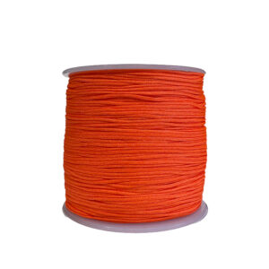 Hilo Coreano Naranja Neón Oscuro Rollo de Hilo Coreano Aprox.*90 mts 0,8 mm