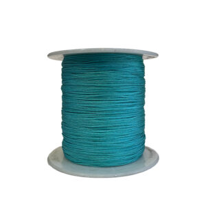Hilo Coreano 0,5 mm Azul Aguamarina Rollo de Hilo Taiwan Aprox.*90 mts 0,8 mm