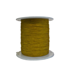Hilo Coreano 0,5 mm Dorado Rollo de Hilo Taiwan Aprox.*90 mts 0,8 mm