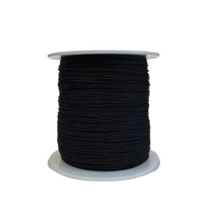 Hilo Coreano 0,5 mm Negro Rollo de Hilo Taiwan Aprox.*90 mts 0,8 mm