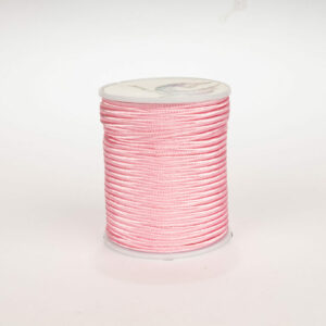 Cordón Soutache Rosado Rollo de Cordon Soutache *50 mts