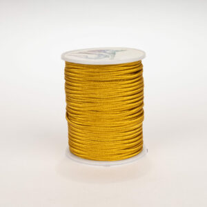 Cordón Soutache Dorado  Rollo de Cordon Soutache *50 mts