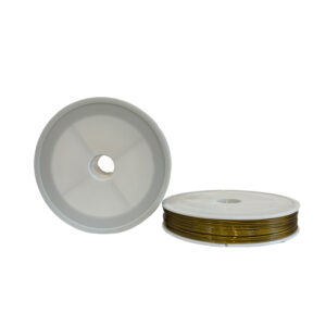 Rollo Guaya Acerada Dorada 0.45 mm *90  mts Rollo Guaya *90 mts 0.45 mm