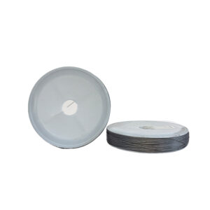 Rollo Guaya Acerada Plateada 0.45 mm *90  mts Rollo Guaya *90 mts 0.45 mm