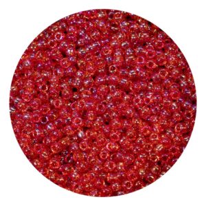 Mostacilla Japonesa Round  11/0 Transparent Tangerine Neon  BBMJ00165