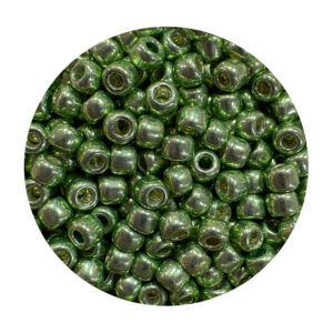 Mostacilla Japonesa Round  11/0 Metallic Green House BBMJ00560