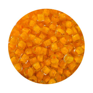 Mostacilla Japonesa Round  11/0 Transparent Orange Inside BBMJ0801F