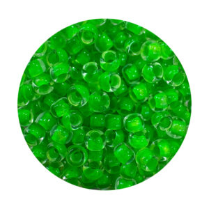 Mostacilla Japonesa Round  11/0 Transparent Green Inside BBMJ0805F