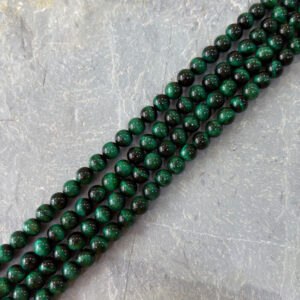 Piedra Natural Ojo De Tigre Verde Piedra Natural Redonda 8 mm
