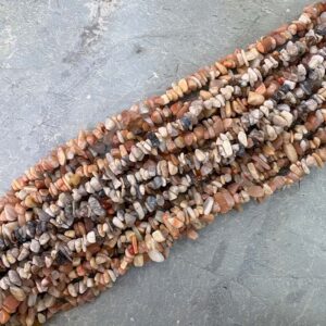 Piedra Picada Natural Peq Agata Beige Piedra Natural Picada Pequeña